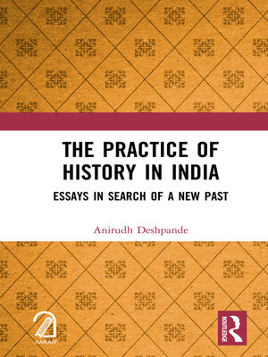 cover image of The Practice of History in India